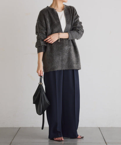 【臀部遮蓋◎】輕盈深V針織衫