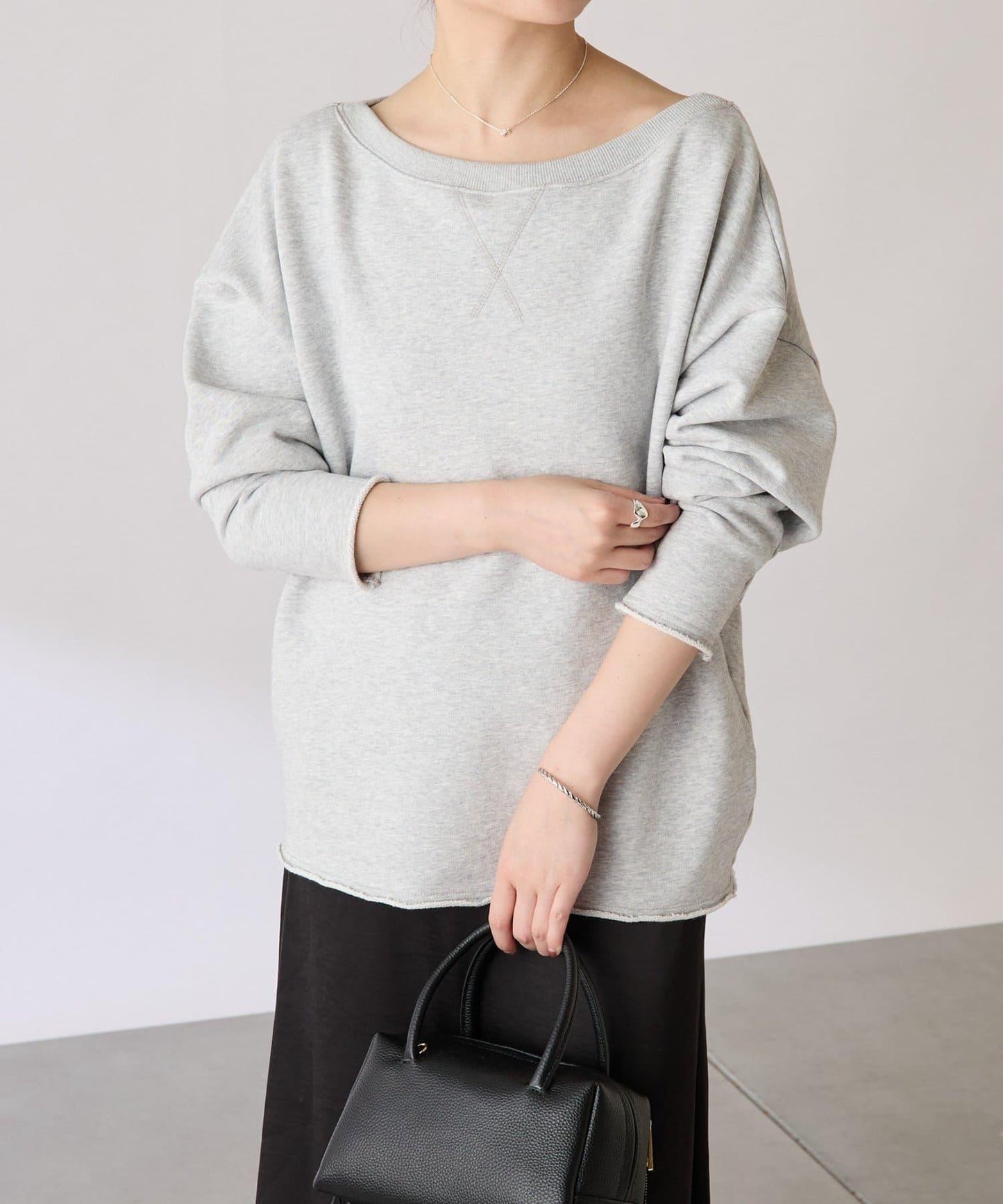 【兩種穿法】寬鬆衛衣