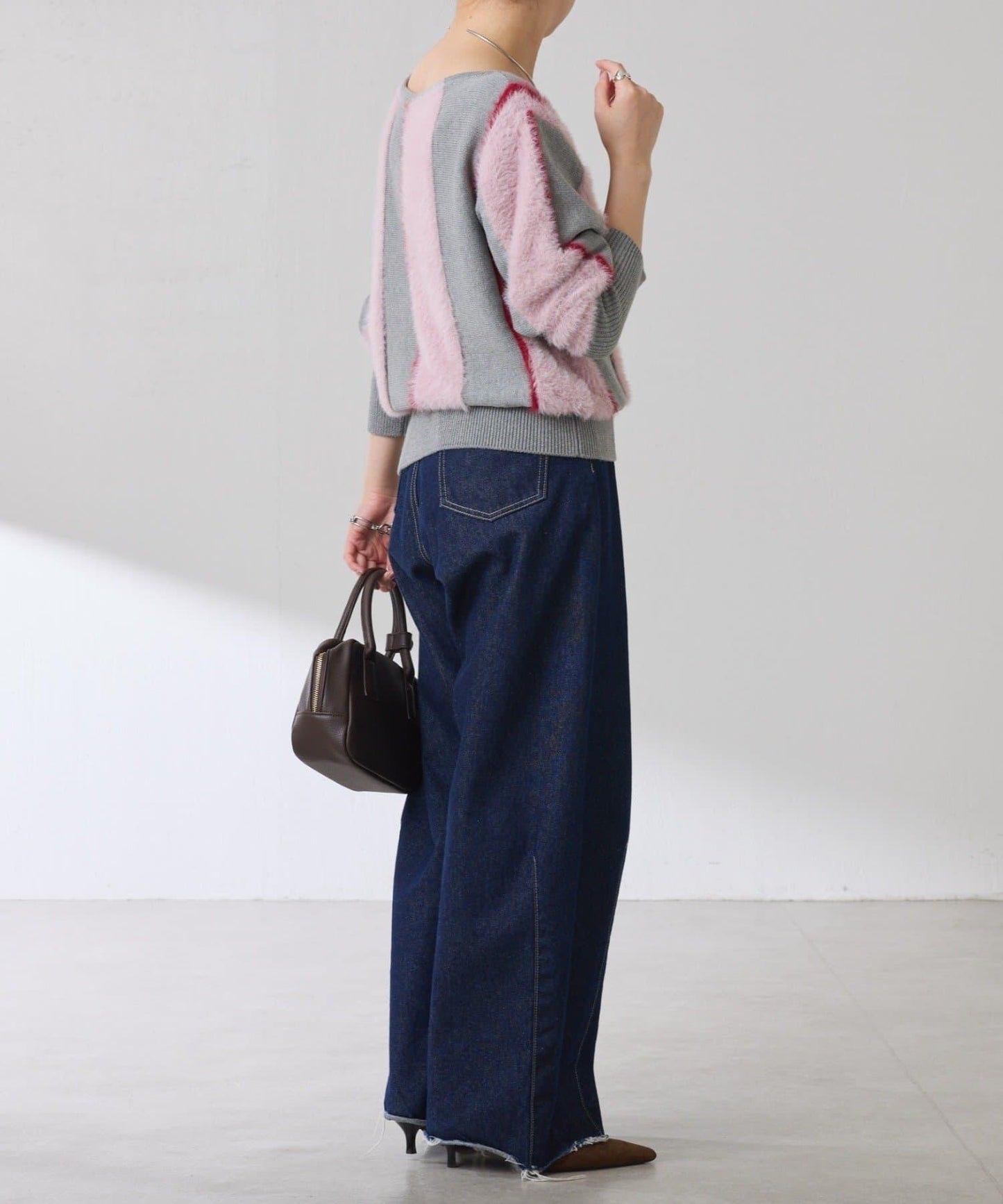 混紡紗線針織衫