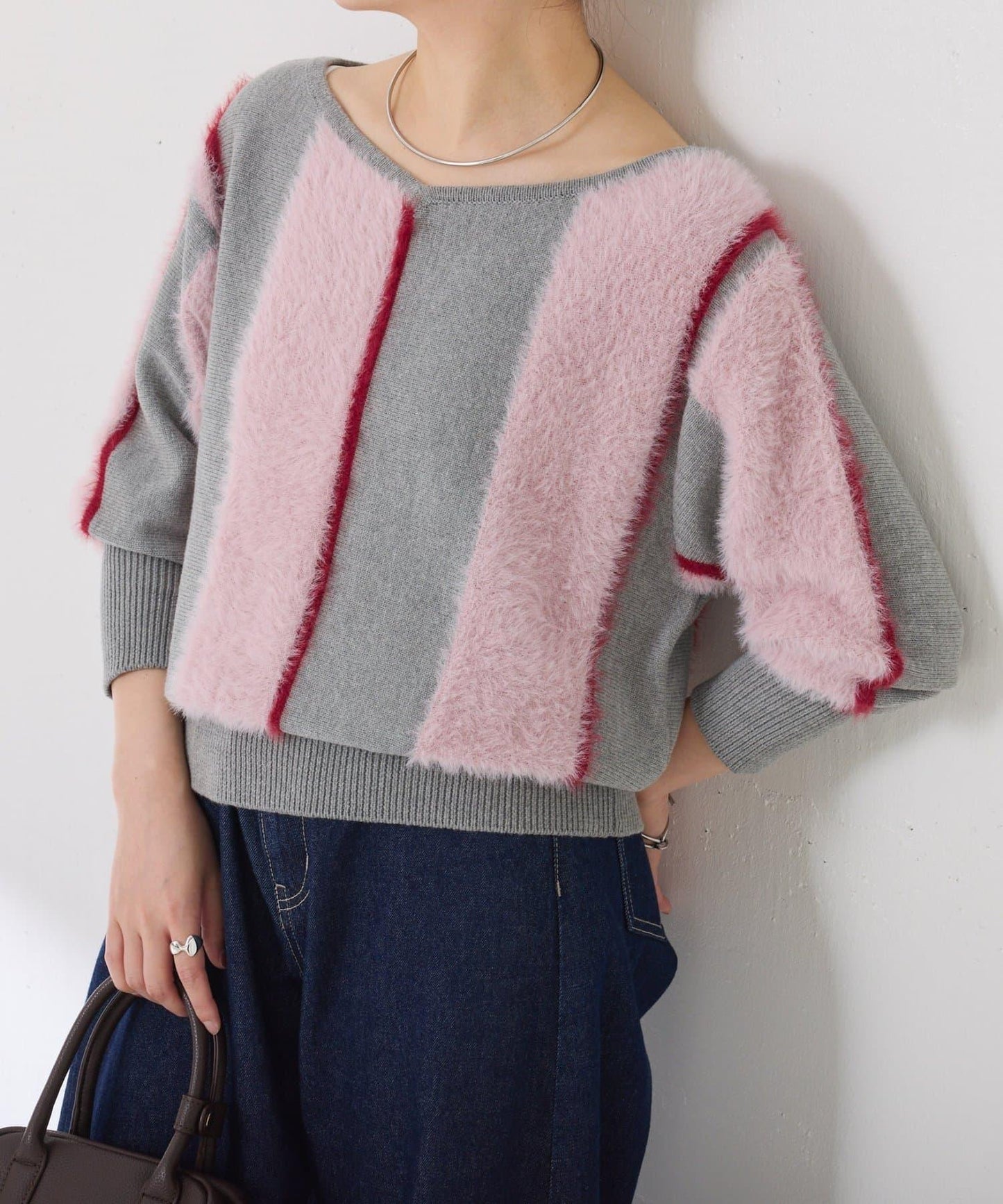 混紡紗線針織衫