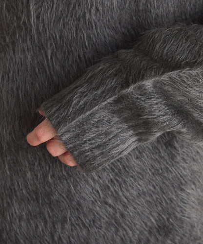 【臀部遮蓋◎】輕盈深V針織衫