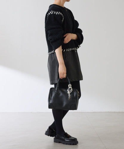 【柔軟觸感】圈圈設計針織衫