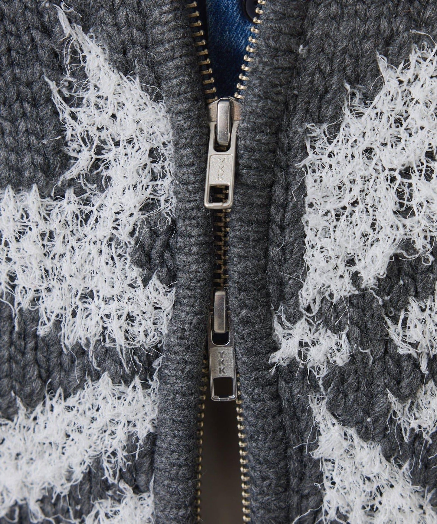 大圖案考究開衫