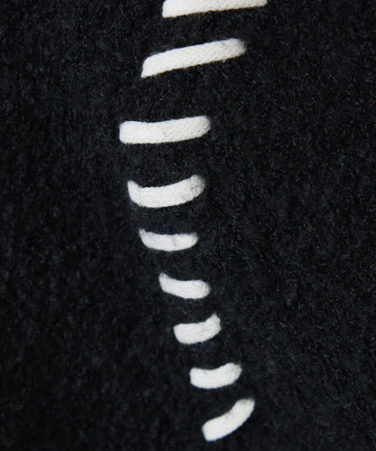 【柔軟觸感】圈圈設計針織衫