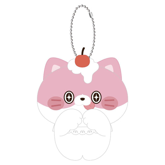 にゃんデレ_毛絨玩偶鑰匙扣／しゅがー