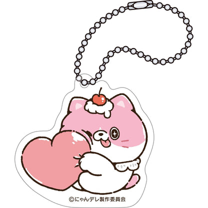 にゃんデレ_亞克力鑰匙扣收藏【BOX／5包入】