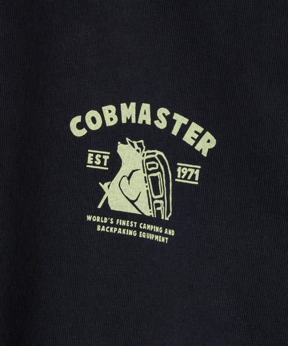 【COBMASTER/コブマスター】OE精梳棉標準標誌長袖T恤