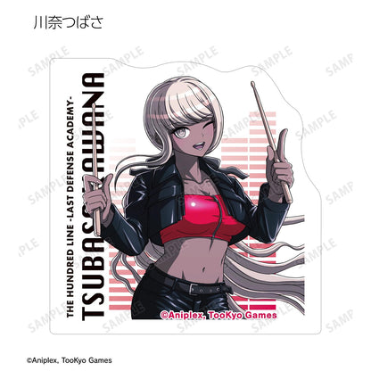 HUNDRED LINE -最終防衛學園- 繪製版 搖滾樂隊ver. 盲盒異形貼紙（單品/全套BOX）【BOX/8包入】