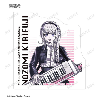 HUNDRED LINE -最終防衛學園- 繪製版 搖滾樂隊ver. 盲盒異形貼紙（單品/全套BOX）【BOX/8包入】
