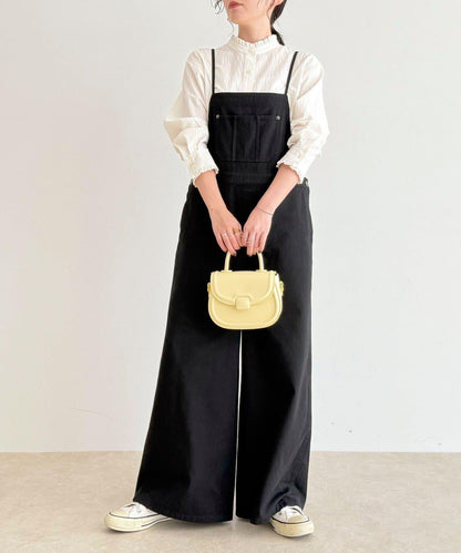 立領荷葉邊襯衫