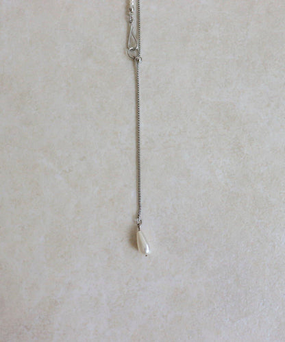 水滴珍珠吊墜項鍊