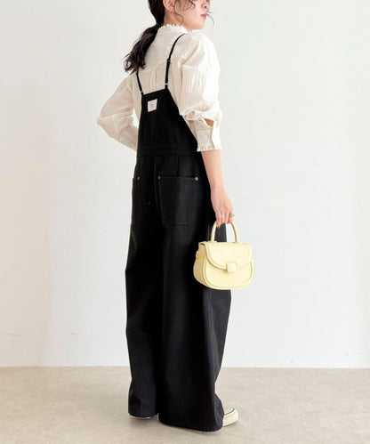 立領荷葉邊襯衫