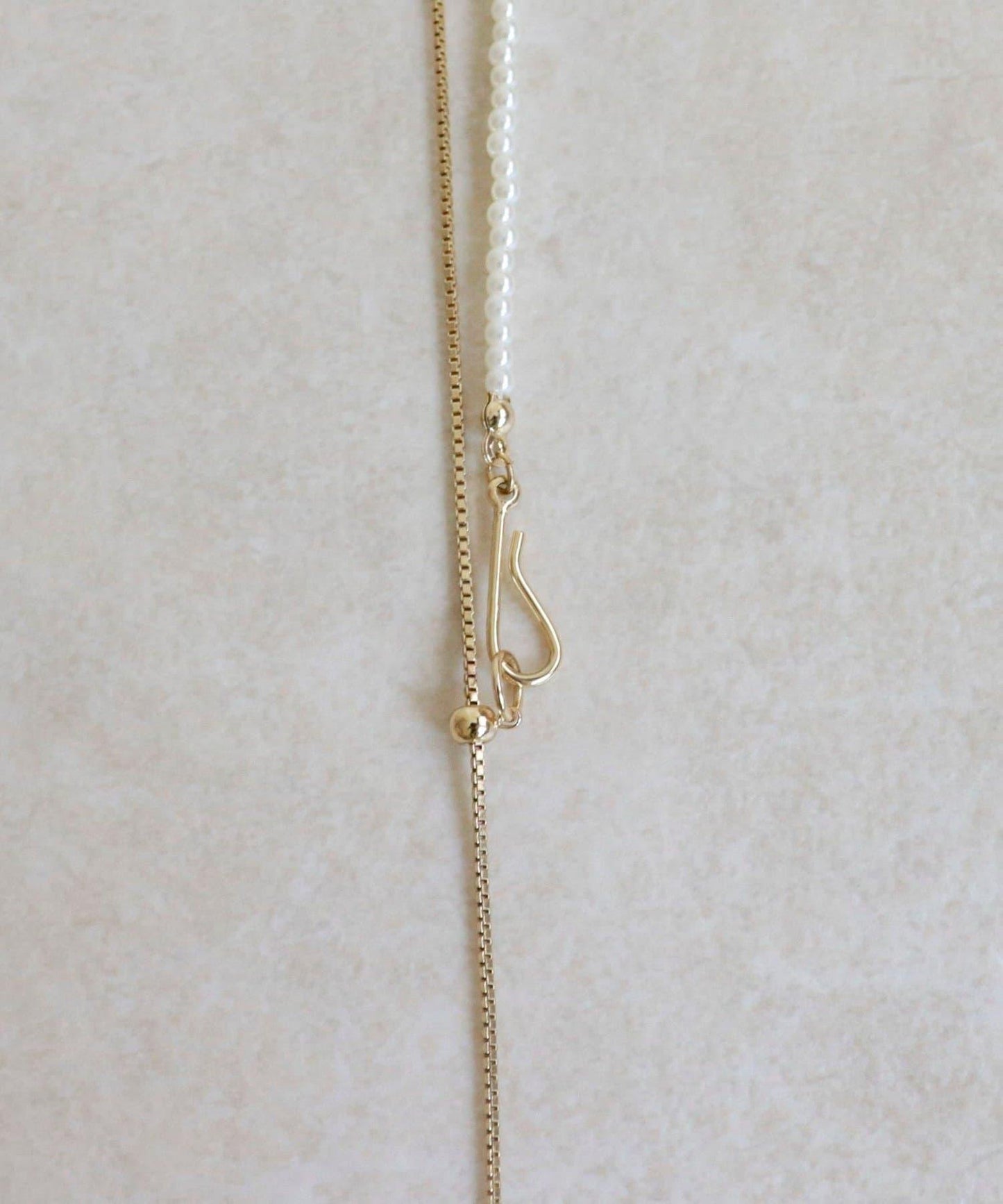 水滴珍珠吊墜項鍊