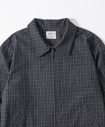 【WHO'S WHO gallery】KOOKYN格紋拉鍊襯衫