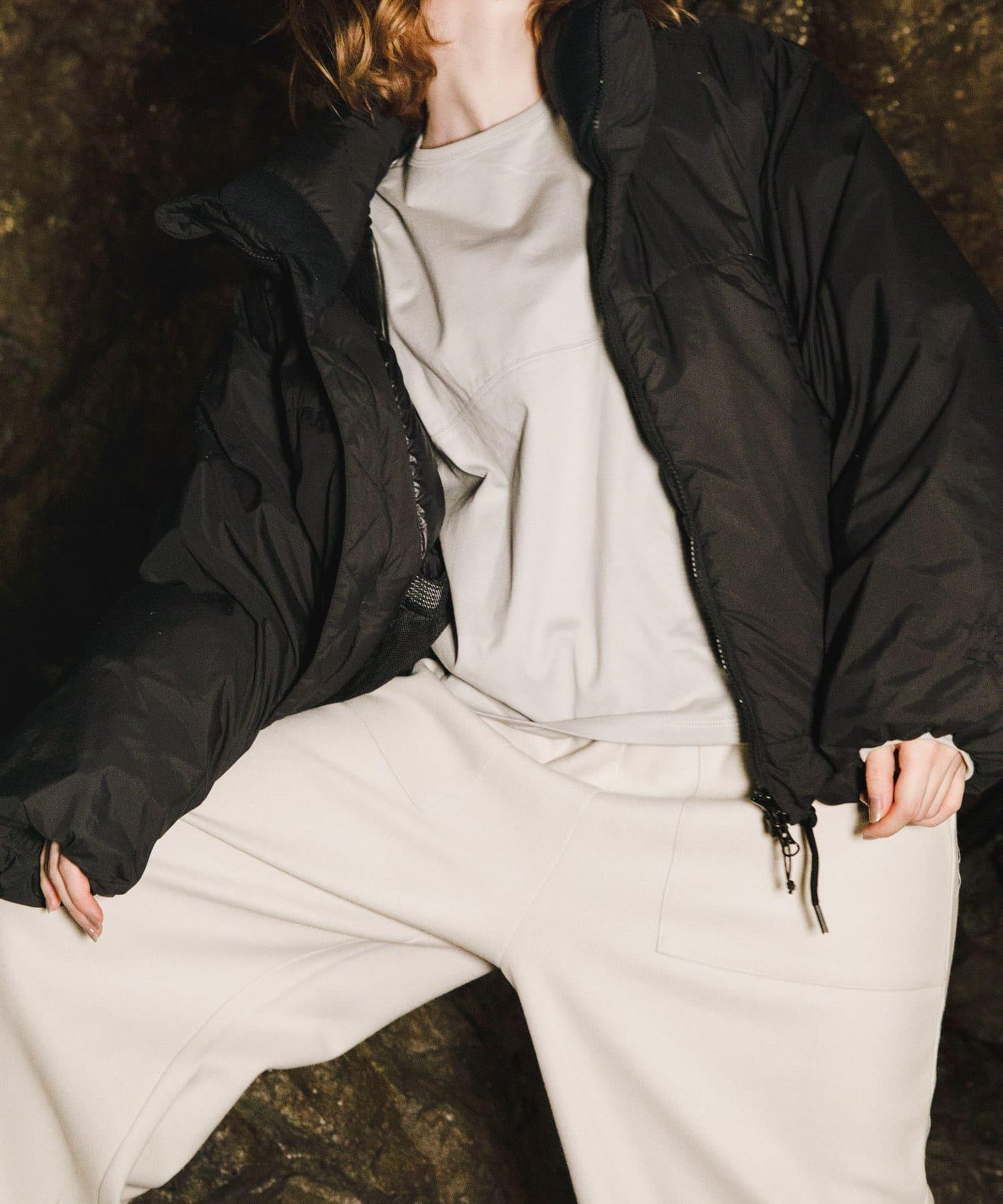 『聯名』NANGA×EKAL 立領羽絨夾克