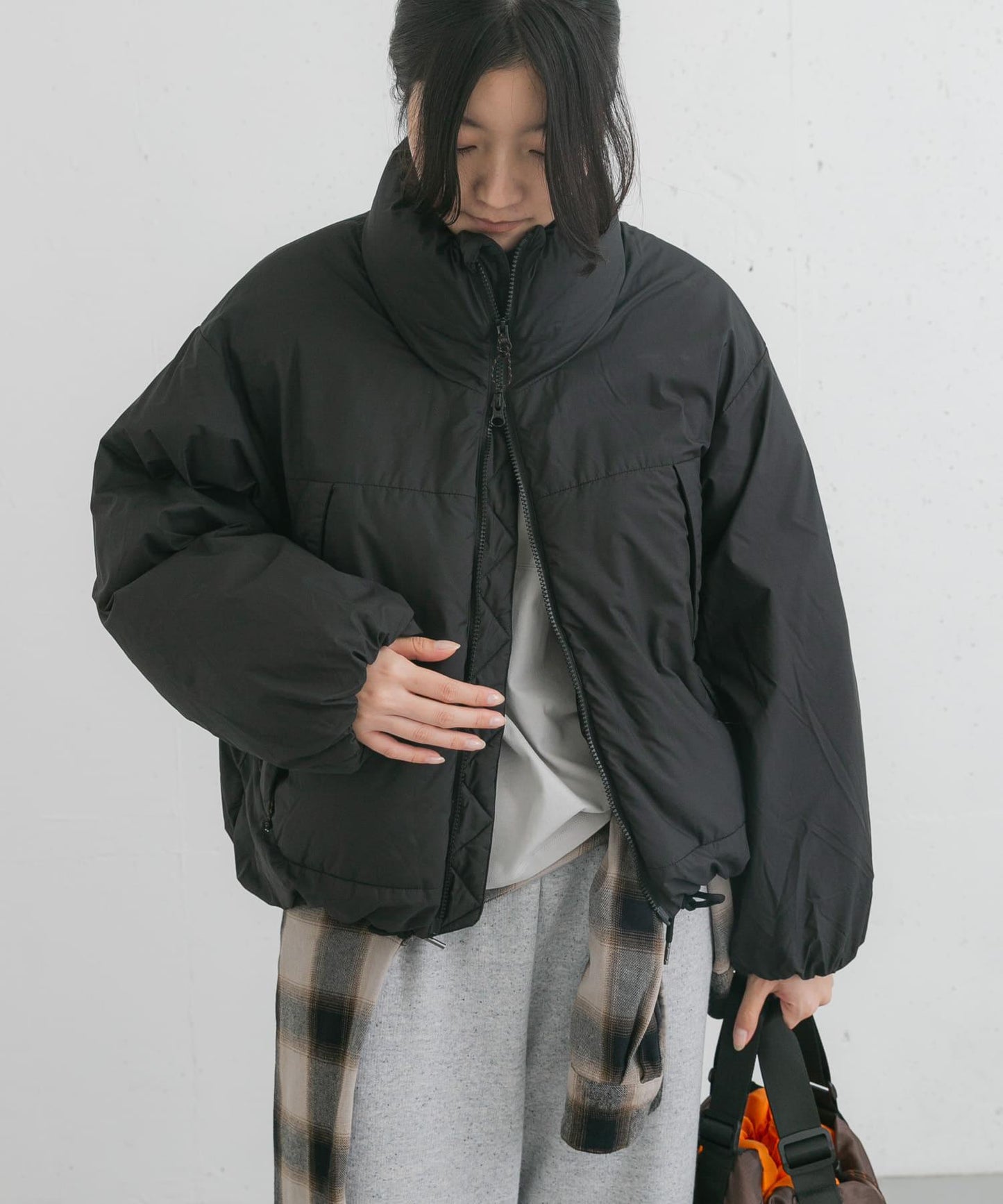 『聯名』NANGA×EKAL 立領羽絨夾克