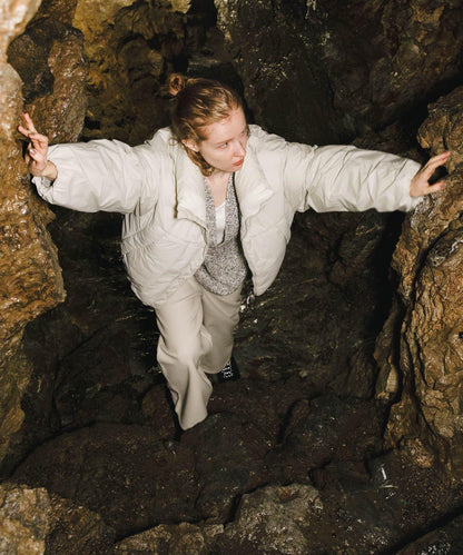 『聯名』NANGA×EKAL 立領羽絨夾克