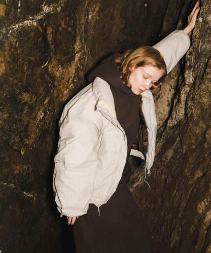 『聯名』NANGA×EKAL 立領羽絨夾克