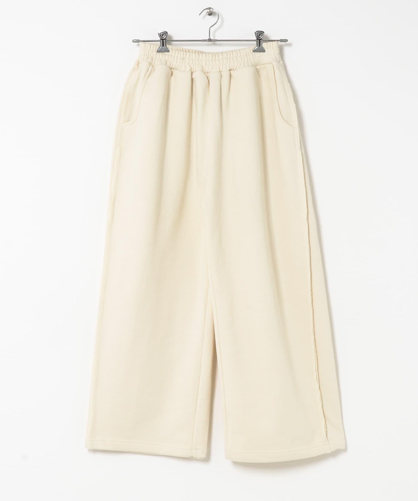 衛衣面料寬鬆褶皺長褲