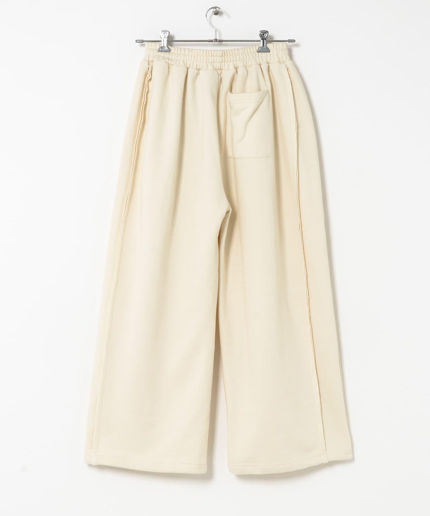 衛衣面料寬鬆褶皺長褲