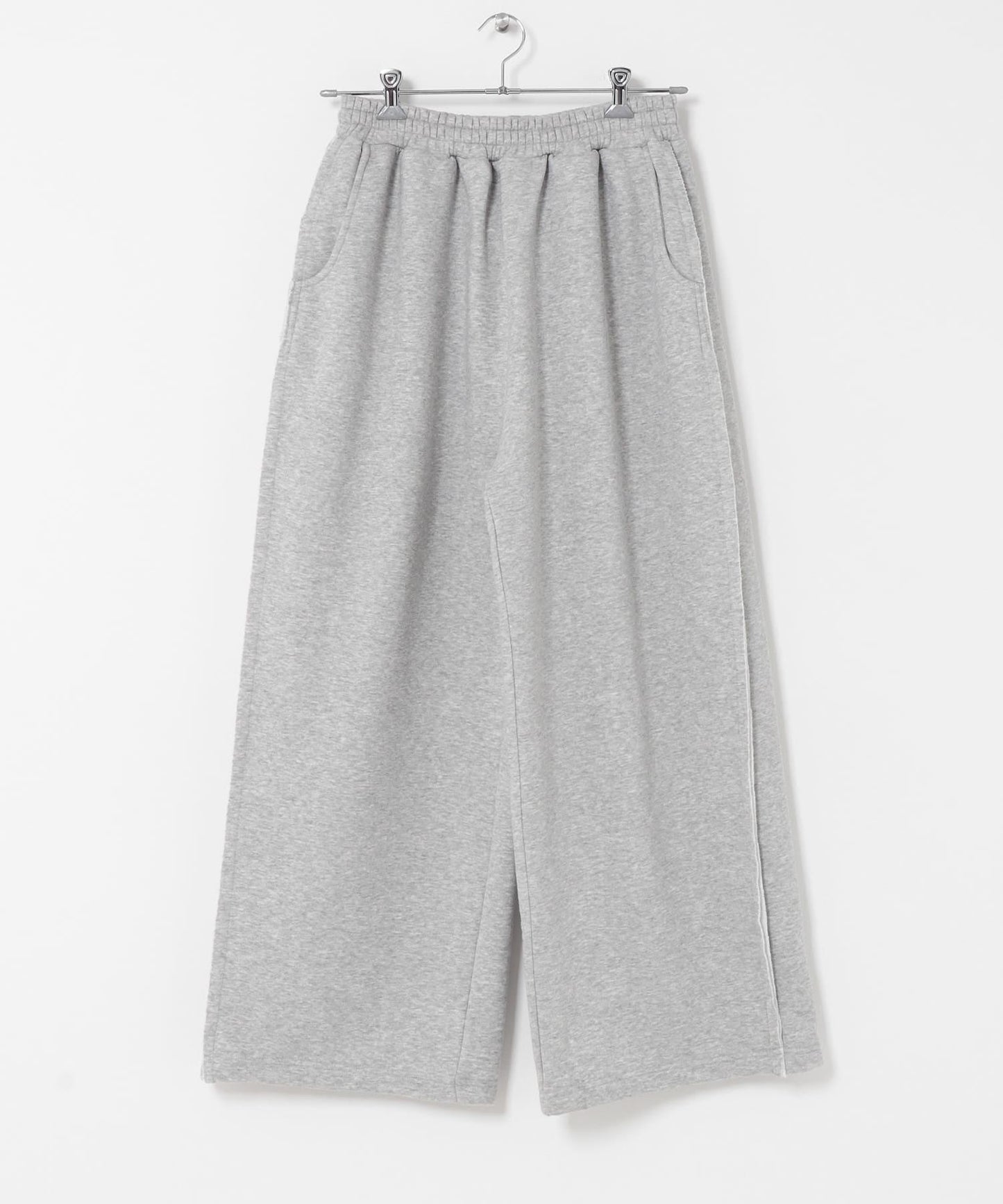 衛衣面料寬鬆褶皺長褲