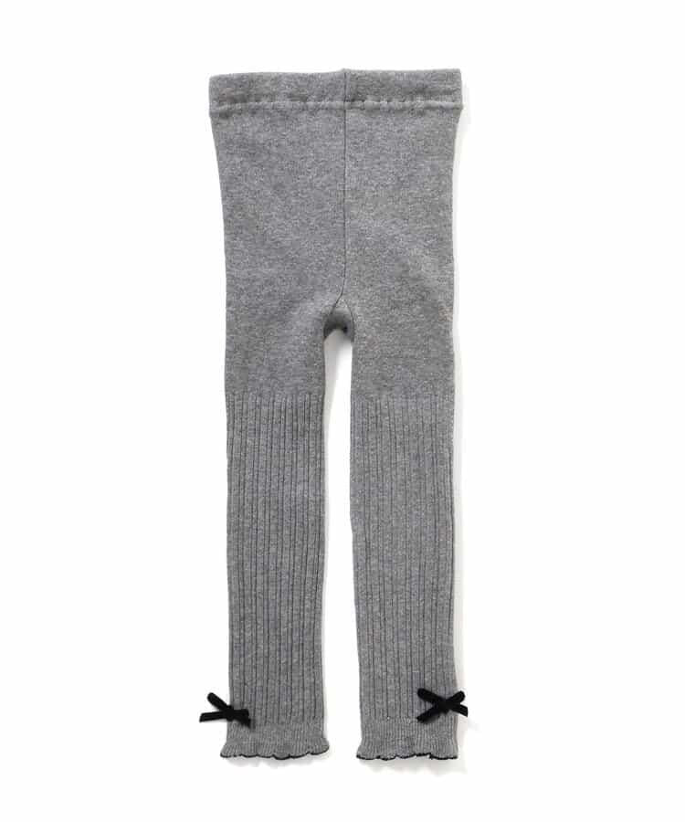 下襬蝴蝶結打底褲