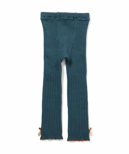 下襬蝴蝶結打底褲