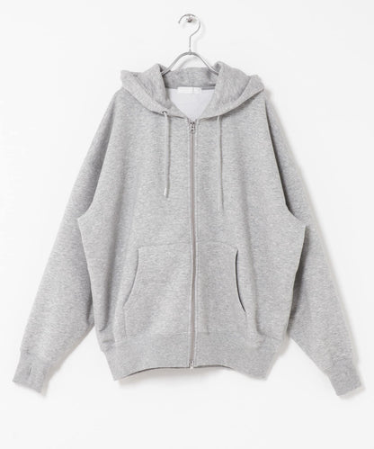 雙拉鍊連帽衛衣