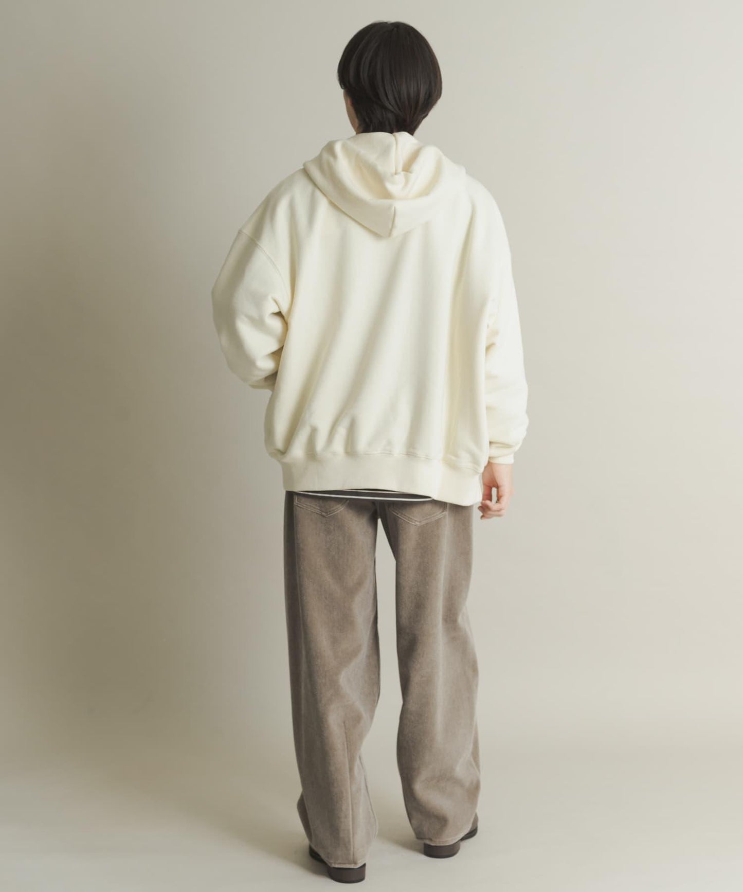 雙拉鍊連帽衛衣