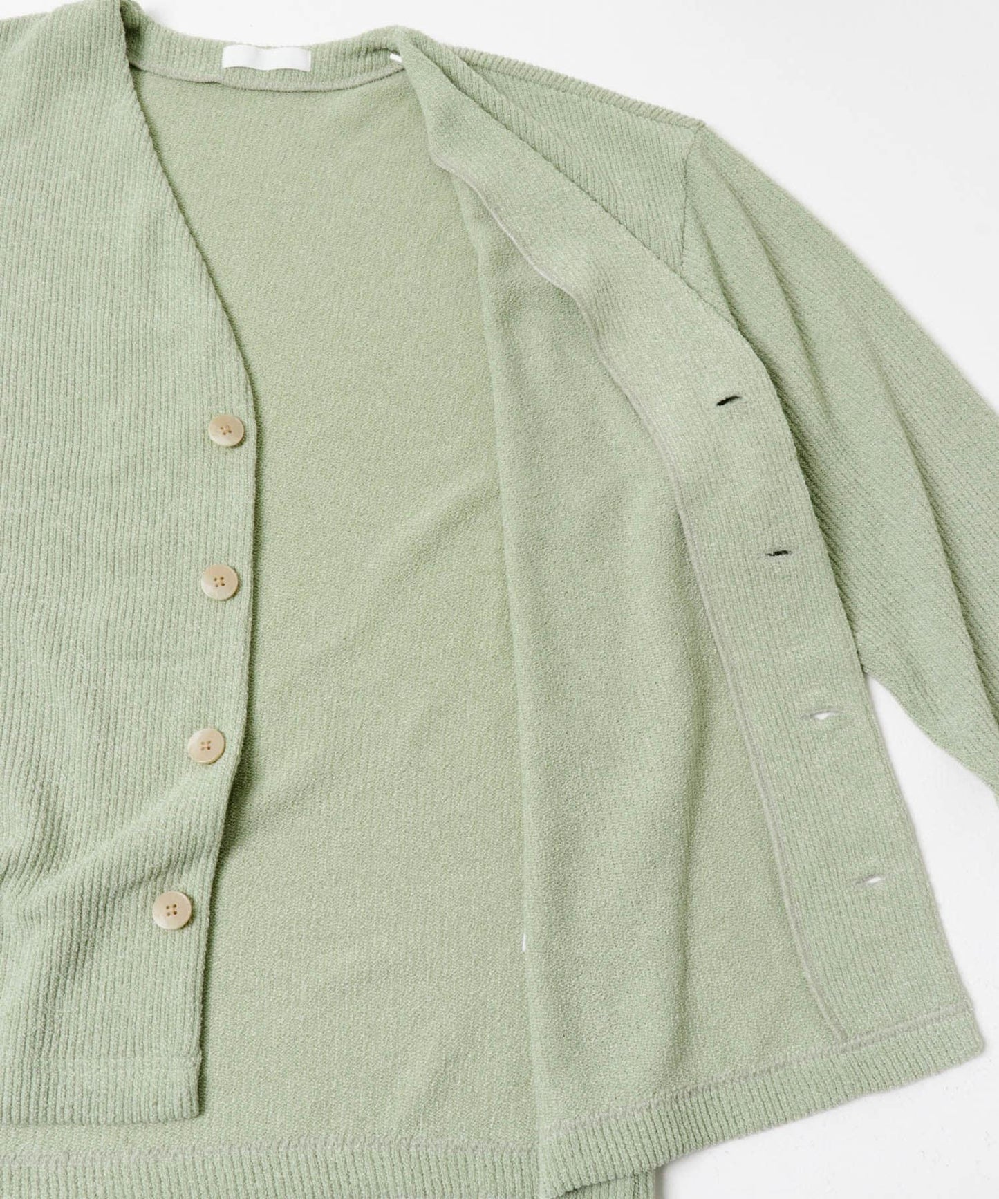 羊毛觸感針織開衫