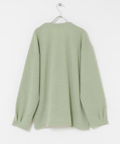 羊毛觸感針織開衫