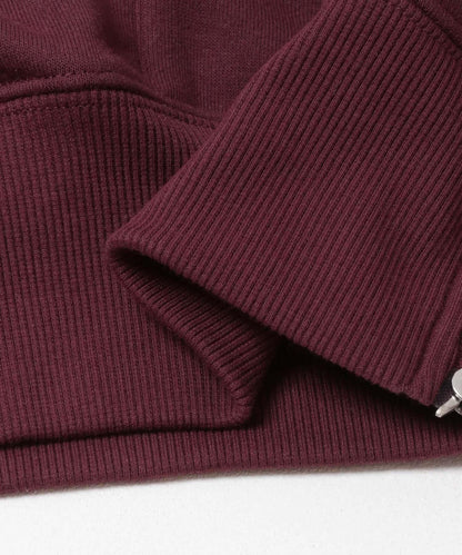 雙拉鍊連帽衛衣