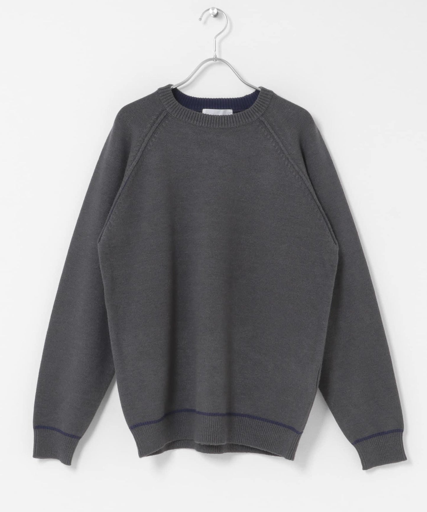 部分色 可水洗/防起球 彈力拼色針織衫