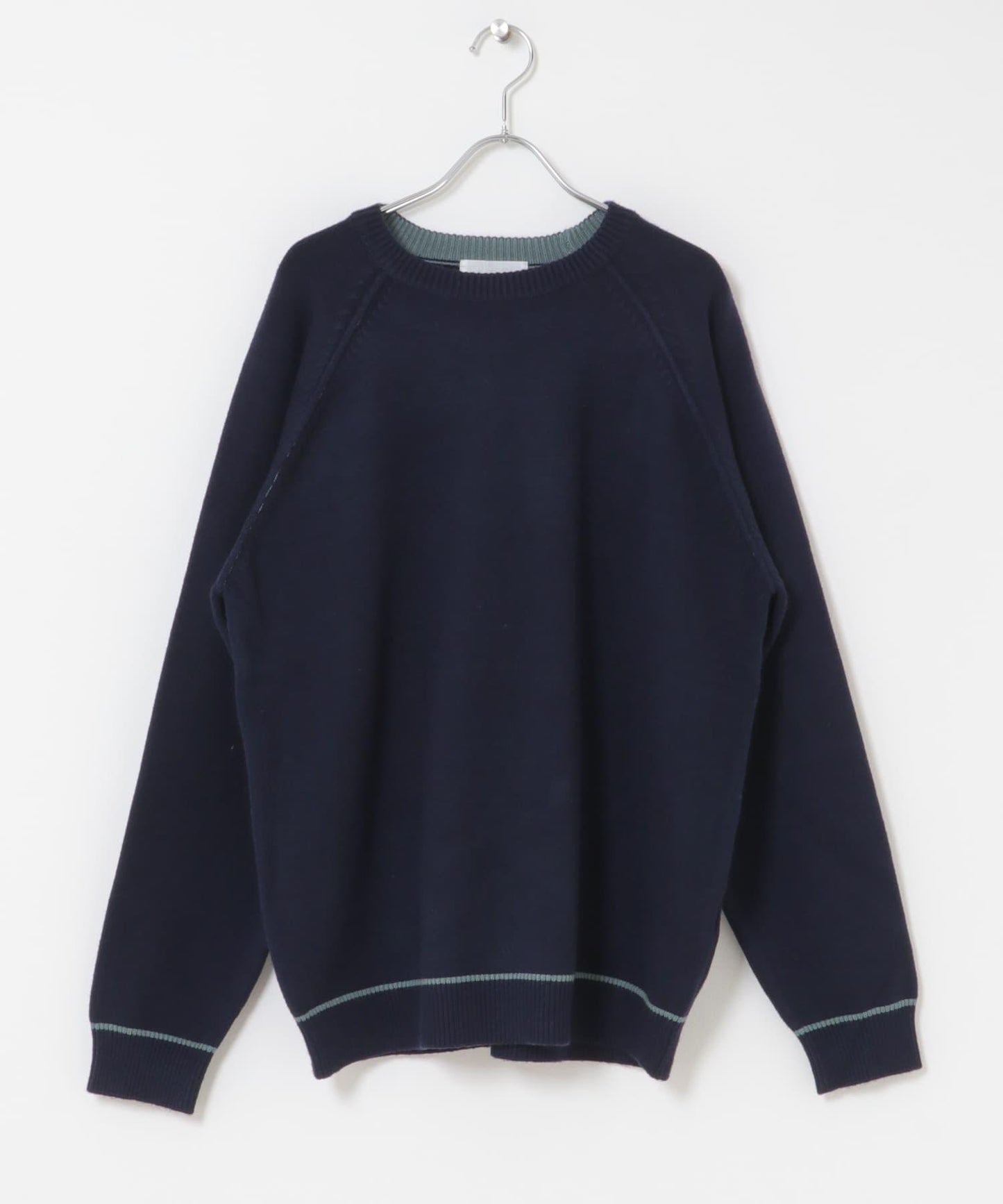 部分色 可水洗/防起球 彈力拼色針織衫