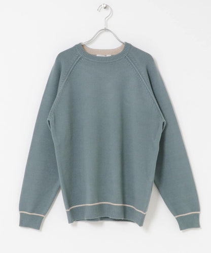 部分色 可水洗/防起球 彈力拼色針織衫