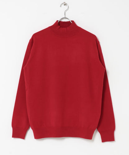 部分色 可水洗/防起球 彈力高領針織衫