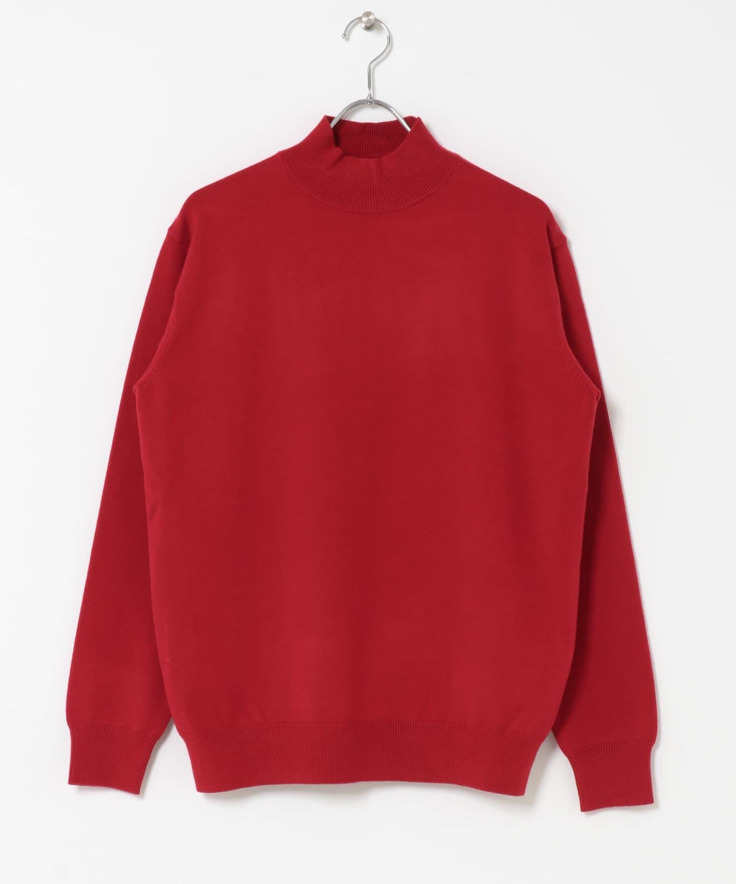 部分色 可水洗/防起球 彈力高領針織衫