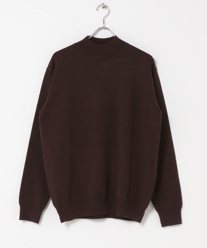 部分色 可水洗/防起球 彈力高領針織衫