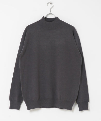 部分色 可水洗/防起球 彈力高領針織衫