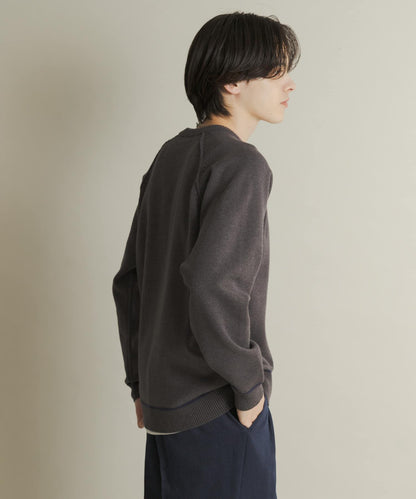 部分色 可水洗/防起球 彈力拼色針織衫