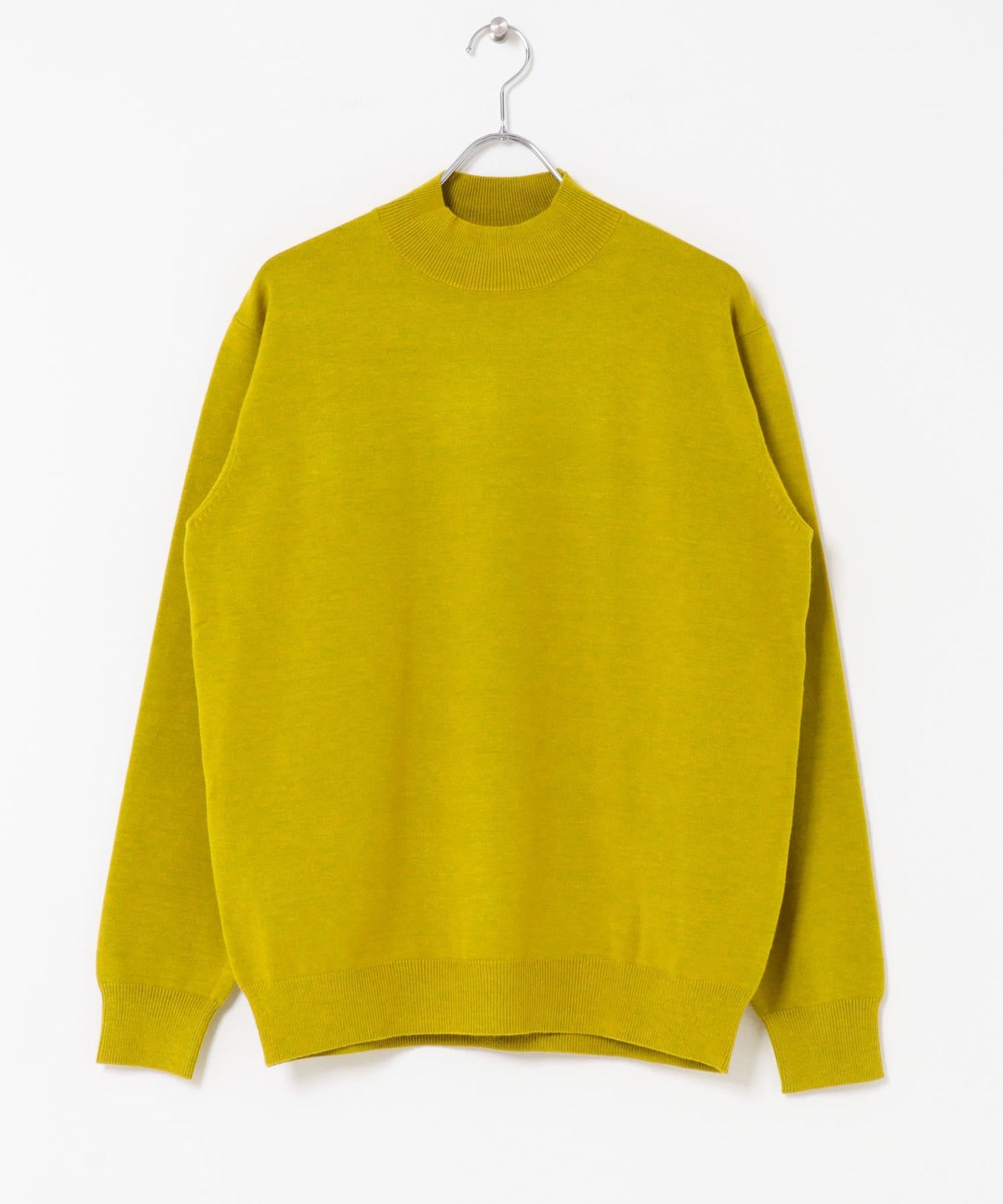 部分色 可水洗/防起球 彈力高領針織衫