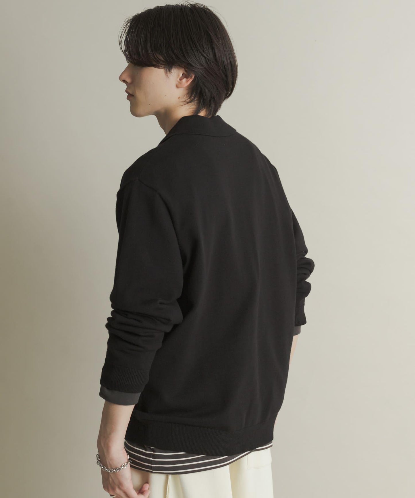 部分色 可水洗/防起球 彈力針織POLO衫