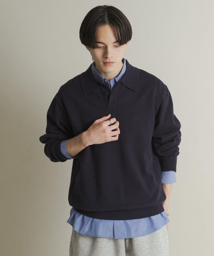 部分色 可水洗/防起球 彈力針織POLO衫