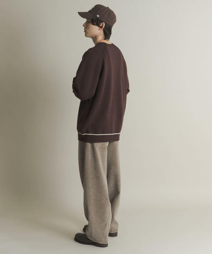 部分色 可水洗/防起球 彈力拼色針織衫