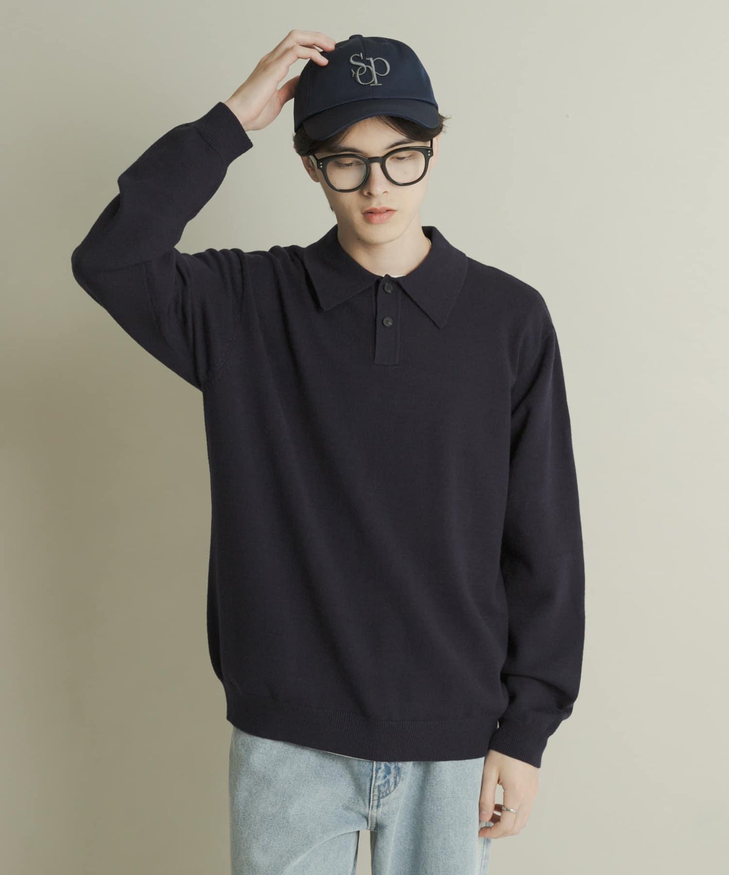 部分色 可水洗/防起球 彈力針織POLO衫