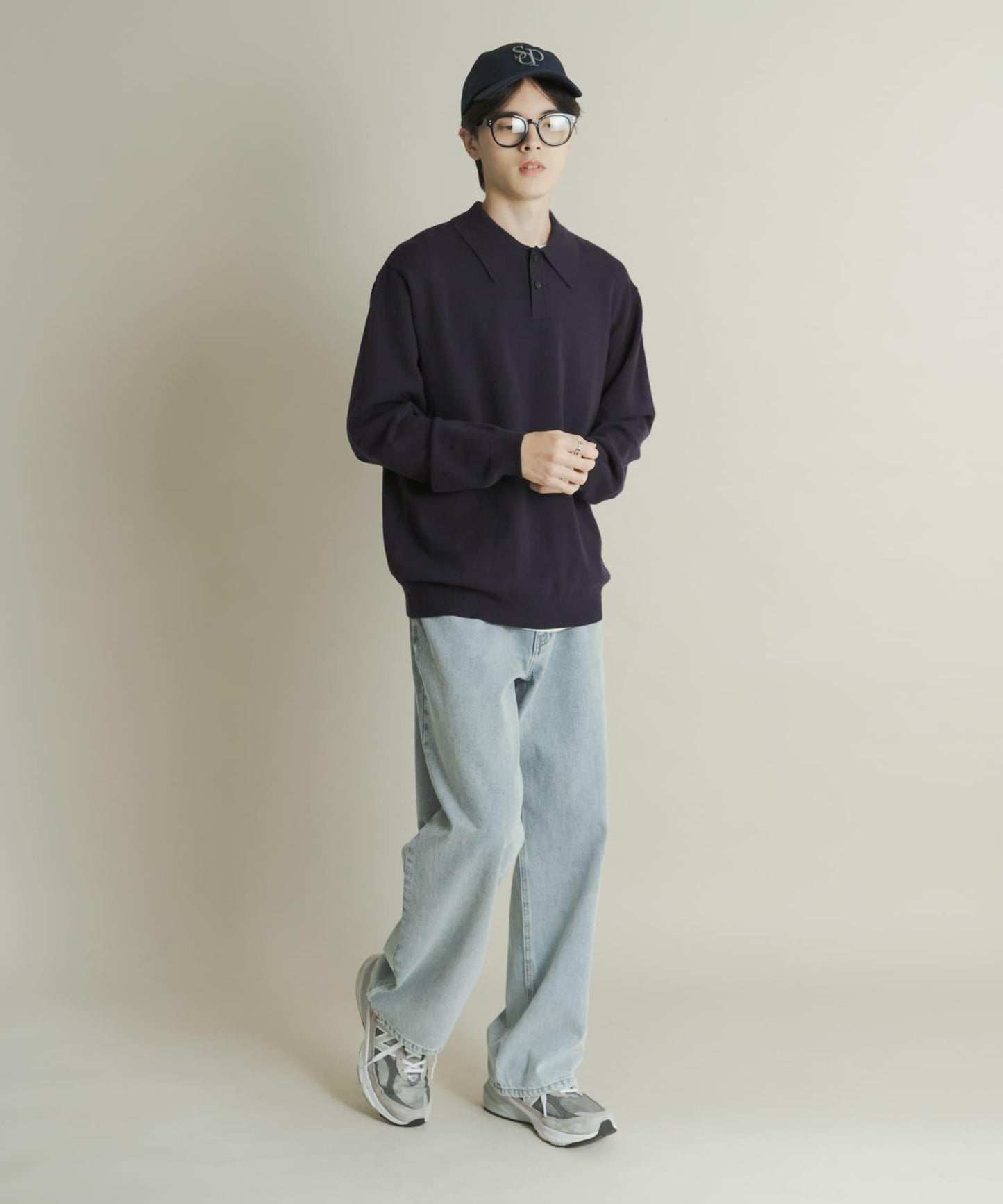 部分色 可水洗/防起球 彈力針織POLO衫