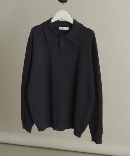 部分色 可水洗/防起球 彈力針織POLO衫