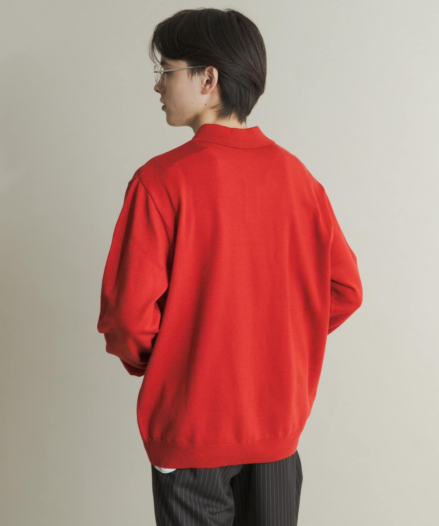 部分色 可水洗/防起球 彈力針織POLO衫