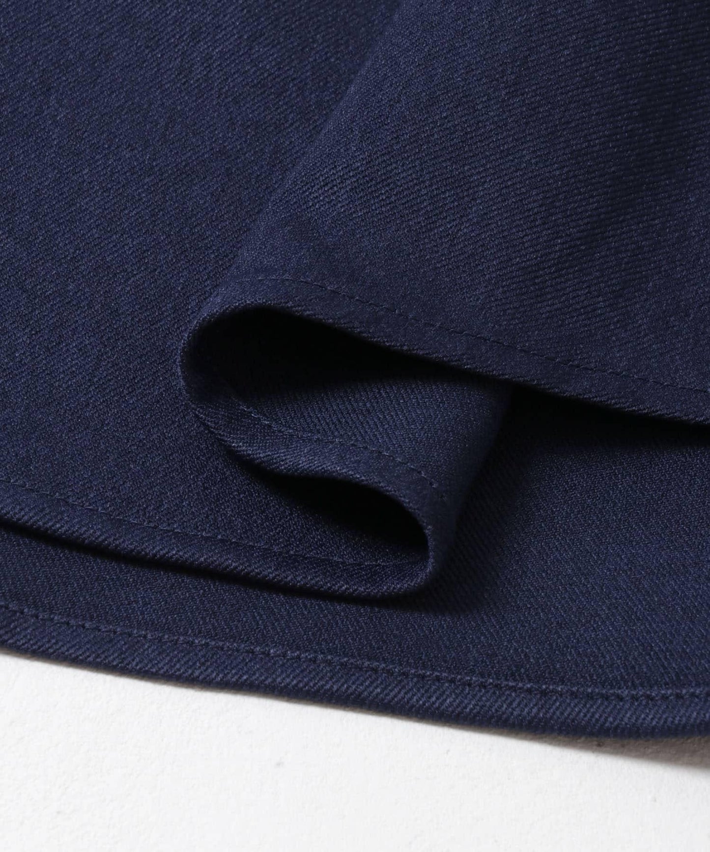 羊毛感立領寬鬆襯衫