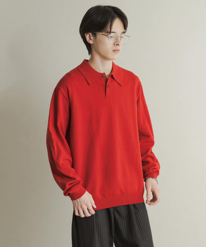 部分色 可水洗/防起球 彈力針織POLO衫